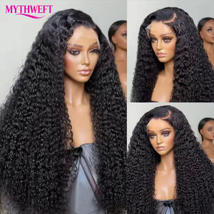 Prix de gros Perruques en cheveux humains brésiliens prêtes à porter, pré-épilées, ondulation Water Wave, avec dentelle HD sans colle, disponibles en <span class=keywords><strong>4x4</strong></span>, 5x5, <span class=keywords><strong>13x4</strong></span> et Full Front - Product Image 4