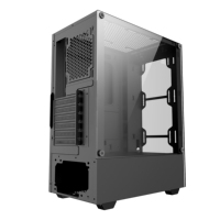 Boîtier acrylique pour smart tv pc, boîte à processeur, design personnalisé, avec ventilateur lcd, verre de température, rgb, diy
