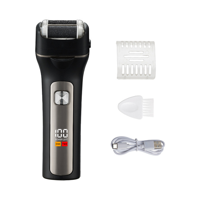 Electric Digital Household Washing Pedicure Foot Skin Callus Tool Set Remover Device USB Rechargeable Foot Care Exfoliator
