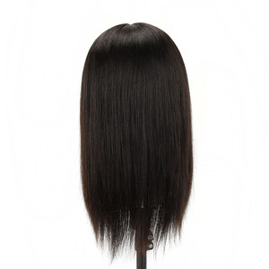 Toprique tùy chỉnh CNC giả da đầu hệ thống chất lượng cao nhất Topper nguyên Trinh Nữ tóc con người Silicone thay thế lụa cơ sở đóng cửa - Product Image 6