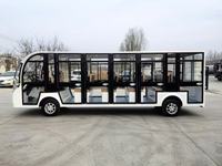 Bus touristique électrique 14 places, batterie au lithium écologique pour les services de navette des centres de villégiature et des hôtels