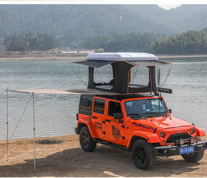 Gói Cung Cấp 3000 Mm Phổ Quát Phía Sau Bên Khuếch Tán Một Phòng Ngủ Tự Động Gấp Xe Mái Bìa Ô Lều - Product Image 6