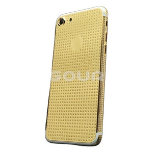 保護のための品質iPhone用のラグジュアリー24kゴールドハウジング 