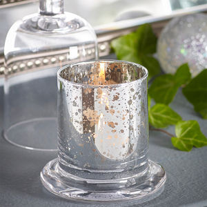 Роскошный Серебристый куполообразный чехол Mescente, ароматизированный подсвечник, банки - Product Image 4