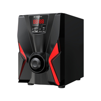 DJACK STAR D-A20 Caissons de Basses Home Cinéma DJ Woofer BT Radio FM USB Hi-Fi Basses Système Home Cinéma 2.1 Enceinte