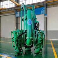 Pompe à boue submersible résistante à l'usure, pompe à sable et gravier submersible, pompe à boue submersible avec turbine A05