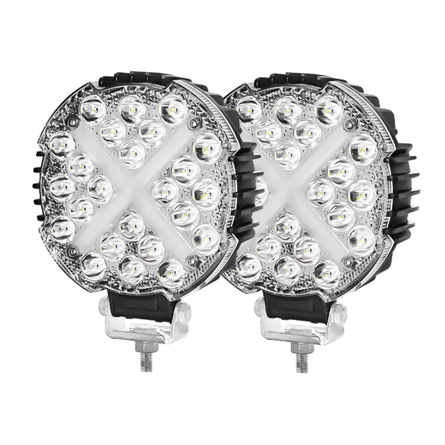 E-mark 6 Inch 72w Led Fog Light DRL with Waterproof Breather for Off Road Strobe LED Spot Work Light for Truck Working Lamp