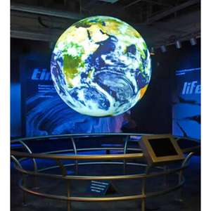 P2mm Smart <span class=keywords><strong>3D</strong></span> LED Ball Screen Globe 1m de diámetro Pantalla esférica para publicidad creativa - Product Image 6