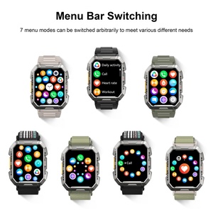 สมาร์ทวอทช์ Blackview รุ่น W60 ATS3085L หน่วยความจำ 128Mb FLASH น้ำหนัก 61 กรัม ขนาด 50*44.5*14.3 มม. แบตเตอรี่ 900mAh หน้าจอ 2.01 นิ้ว TFT  เซ็นเซอร์วัดอัตราการเต้นของหัวใจและออกซิเจนในเลือด VC30F - Product Image 5