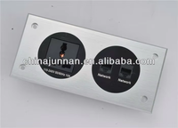 Prise de commutateur mural exquise de luxe adaptateur de chargeur USB prises de sortie prise de courant électrique multifonctionnelle universelle