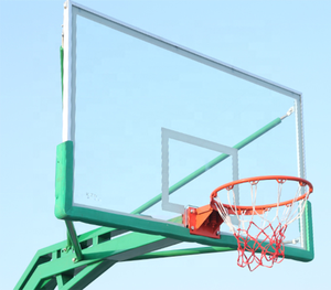Panneau de basket-ball en polycarbonate trempé de taille standard en fibre de verre de 12 mm - Product Image 1