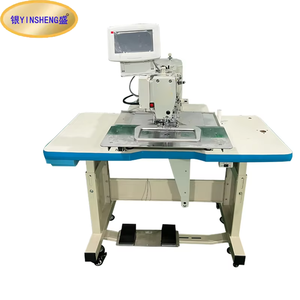 YINSHENG Brand Semi Industrial <b>Sewing</b> <b>Machine</b> for Clothes LOGO Automatic Belt Belt Pattern <b>Sewing</b> <b>Machine</b> - Product Image 1