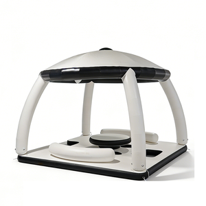 Plateforme flottante <span class=keywords><strong>gonflable</strong></span> personnalisée avec toit, île flottante <span class=keywords><strong>gonflable</strong></span> pour la baignade, quai pour les sports nautiques, les loisirs et les fêtes - Product Image 3