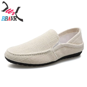 Vente en gros de nouvelles chaussures décontractées pour hommes, style coréen, respirantes, en toile, tendance, pour l'été - Product Image 3