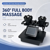 Appareil de massage corporel professionnel de bureau avec technologie de rouleaux à billes internes pour le traitement de la cellulite et l'amincissement