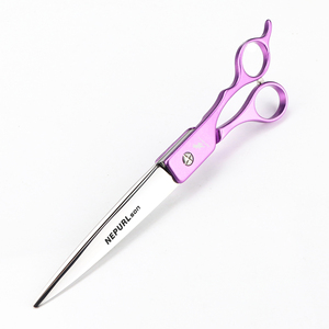 Forbici Professionali da 7,5 Pollici BG 01 con Manico in Alluminio, Nuovo Design alla Moda per Bellezza e Barbiere, Forbici Piatte HS-357 - Product Image 4