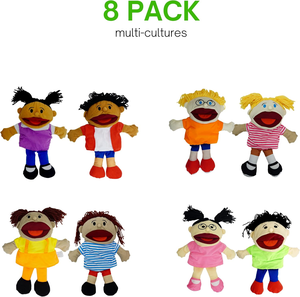 Pupazzi <span class=keywords><strong>di</strong></span> peluche morbidi personalizzati per la scuola <span class=keywords><strong>di</strong></span> teatro <span class=keywords><strong>di</strong></span> <span class=keywords><strong>marionette</strong></span> per la casa <span class=keywords><strong>di</strong></span> giocattoli per insegnanti forniture per l'aula pupazzi per bambini - Product Image 6