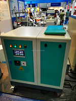 Mini-applicateur de colle thermofusible de type bureau, petite machine de revêtement à chaud de petite largeur pour essai de revêtement de rubans et d'étiquettes