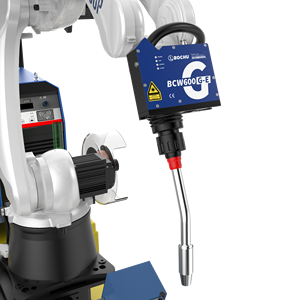 Robot de soudage collaboratif pour structure en acier, machine de soudage MIG laser entièrement automatique, rail en U, sans programmation - Product Image 3