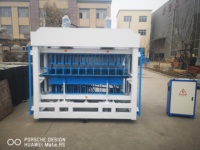 Briques de bloc de terre imbriquées dans un sol argileux faisant la machine HBY10-10 prix de gros automatique manuel écologique compressé rouge
