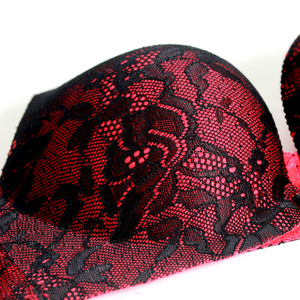 Дези набор нижнего белья бюстгальтер трусы для женщин сексуальный бюстгальтер нижнее бельё для девочек; Лидер продаж; Стильные пикантные кружевные обслуживание OEM здоровый цветочный гладкокрашеные поддержка Hipster - Product Image 5