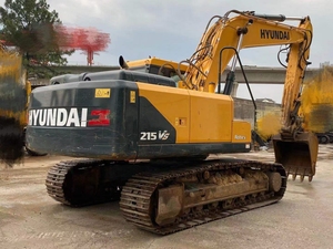 Excavatrice Hyundai 215-9 d'occasion de marque coréenne haut de gamme, performances stables, faible consommation de carburant, équipement de construction d'occasion - Product Image 3