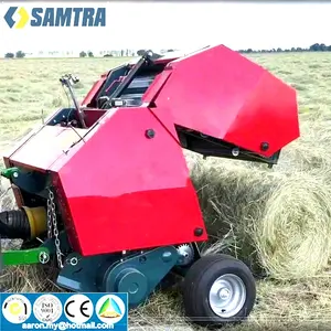 Round Straw Baler Mini 0870 Rice Straw Round Baler Forage Grass Baler Hay Baler For Sale