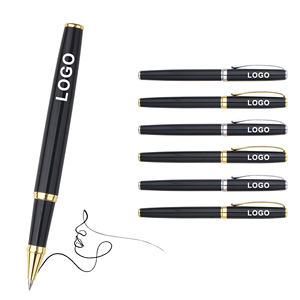 New Classic Brand Promotional Gel Ink <b>Pen</b> With Custom Logo Metal Business Manufacture Advertising Printed Lasered - Product Image 1