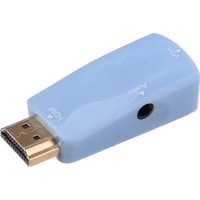 V-star HDTV vers VGA câble HD 1080P mâle vers femelle adaptateur Jack Audio 3.5mm pour TV Box PC ordinateur portable affichage projecteur convertisseur