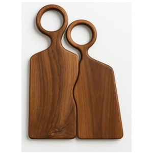 เขียงไม้สักธรรมชาติพรีเมียมเคลือบน้ำสำหรับห้องครัว - Product Image 1