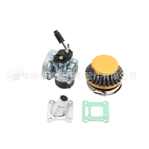 Interfaz de filtro de aire para carburador de motocicleta Zuqing, 49, 50, 80cc, universal, con abrazadera para motores de dos tiempos - Product Image 4