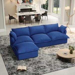PZCN HOME Meubles convertibles de luxe <span class=keywords><strong>à</strong></span> prix cassé Canapés d'angle modulaires Canapés de salon - Product Image 3