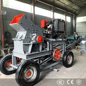 Concasseur mobile diesel haute efficacité PE800*800 pour charbon, verre, minerai d'or et roche - Product Image 2