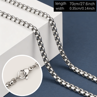Bracelet-collier perlé en acier inoxydable plaqué argent, style punk, avec breloque boussole géométrique pratique, cadeau pour homme, vente en gros