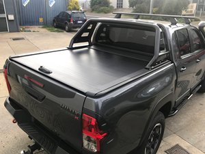 Couvercle de rouleau rétractable en Aluminium pour <span class=keywords><strong>Nissan</strong></span> <span class=keywords><strong>Navara</strong></span> Frontier Titan <span class=keywords><strong>D40</strong></span>, pièces, couvre-lit de ramassage pour camion, motocyclette - Product Image 5