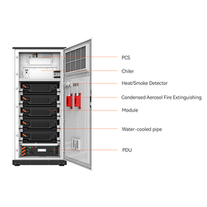 Sistema de Almacenamiento de Energía con Batería Industrial Energy Bess de 215 kWh y 125 kW, Almacenamiento de 261 kWh, Comercial e Industrial - Product Image 2