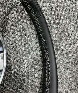 Convient pour Volkswagen MK7 MK6 <span class=keywords><strong>Golf7</strong></span> Polo CC Jetta Tiguan GTI R <span class=keywords><strong>GTD</strong></span> GTS GTE R-Line Passat <span class=keywords><strong>GOLF7</strong></span>.5 Volant en cuir intégral - Product Image 6