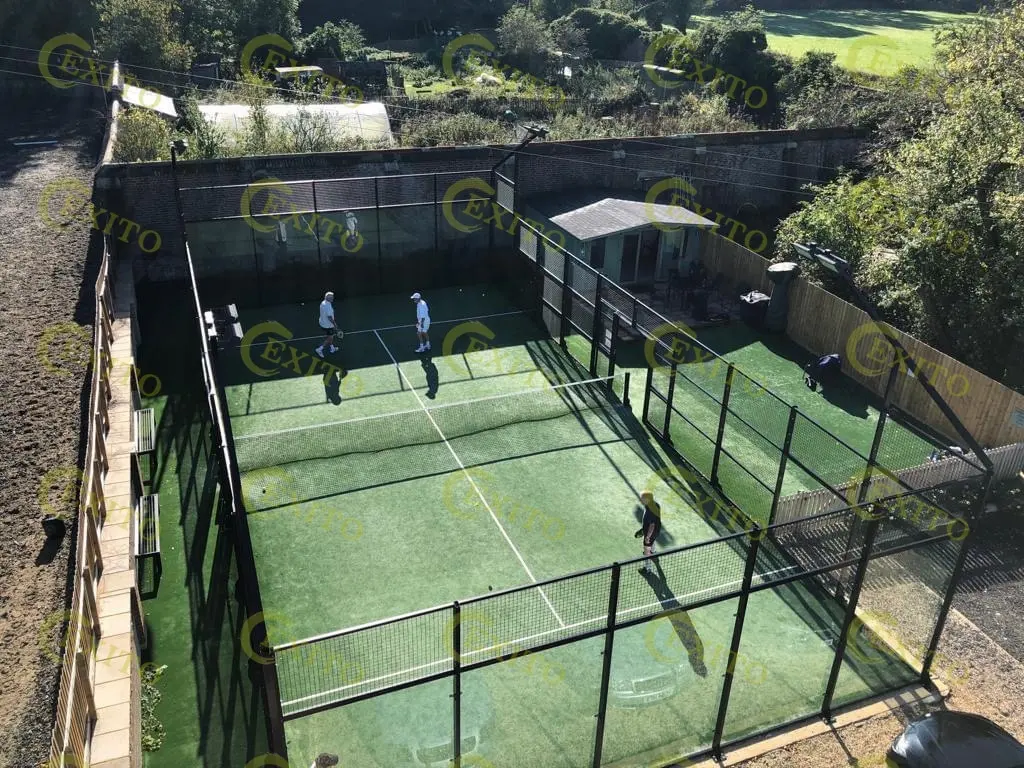 EXITO Professional Classic Padel Court Outdoor Paddle Court With Artificial Padel Tennis Grass