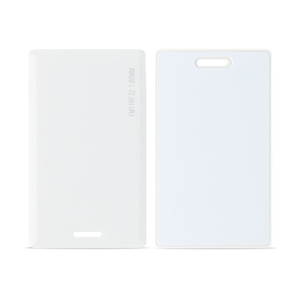 두꺼운 카드 1.8mm 125khz <span class=keywords><strong>RFID</strong></span> EM4305 칩 블랭크 화이트 클램쉘 스마트 <span class=keywords><strong>RFID</strong></span> 카드 (직원용) - Product Image 5