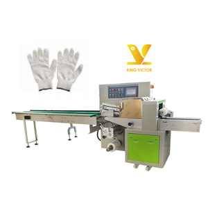 Hot Selling Horizontal <strong>Gloves</strong> Packaging Packing Machine Nitrogen Gas Filling Back Seal 100bag/min Shape Mouth 50~150mm 65~330mm - Product Image 1