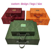 Boîte cadeau de mariage de luxe avec logo personnalisé, boîtes rigides en papier faites à la main, impression offset 4 couleurs, emballage pliable pour vêtements et chaussures