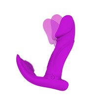 Best-seller Amazon : Masturbateur féminin télécommandé à trois moteurs, modèle portable, jouet sexuel directement de l'usine