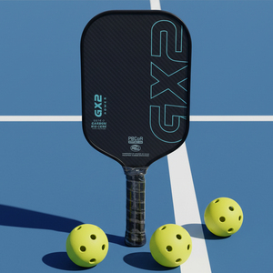 <span class=keywords><strong>Raquette</strong></span> de pickleball approuvée USAPA GX2 Carbon Rib Core, 16 mm, allongée, face en fibre de carbone brute 3K, contrôle de rotation élevé, <span class=keywords><strong>raquette</strong></span> de tournoi - Product Image 1