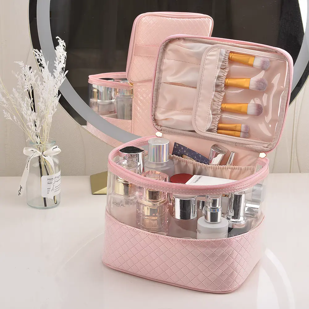 Waterdichte Make-Up Toilettas Cosmetische Borstels Tas En Koffer
