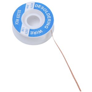 Excellente qualité 3.5mm cuivre dessouder tresse fil large soudure fil dessouder mèche pour enlever les composants <span class=keywords><strong>SMDs</strong></span> - Product Image 2