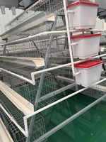 Système de cages à poules pondeuses à prix abordable avec équipement avicole de qualité fiable – Cage à poules pondeuses