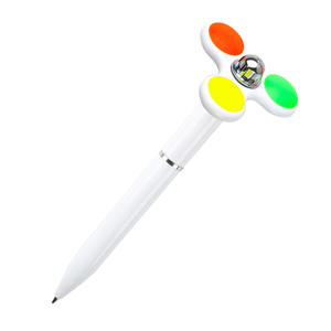 Creative Decompression Rotary <b>Pen</b> Gyro Ballpoint <b>Pen</b> With Logo - Product Image 1