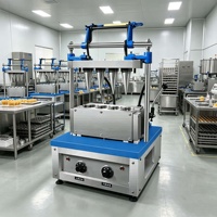 Machine à fabriquer des gobelets en gaufres pour crème glacée, gaufres et cônes pour gelato Prix