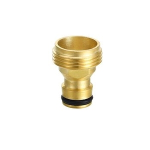 Adaptateur de robinet fileté femelle en <span class=keywords><strong>laiton</strong></span> 3/4 "et 1/2" fabriqué en Chine chaude raccords de <span class=keywords><strong>tuyau</strong></span> d'<span class=keywords><strong>arrosage</strong></span> en <span class=keywords><strong>laiton</strong></span> pour eau de jardin - Product Image 1