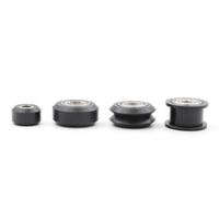 Ruedas de polea de rodamiento grande CNC de alta calidad, polea de puerta deslizante de impresora 3D con rueda de polea POM de rodamiento con rodamiento 625zz